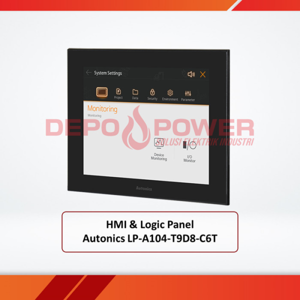 AUTONICS HMI & Logic Panel LP-A104-T9D8-C6T