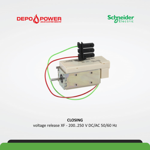 SCHNEIDER CLOSING 47353 voltage release XF - 200..250 V DC/AC 50/60 Hz