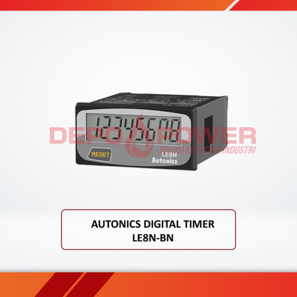 AUTONICS DIGITAL TIMER LE8N-BN