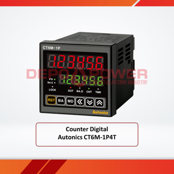 AUTONICS Counter Digital CT6M-1P4T