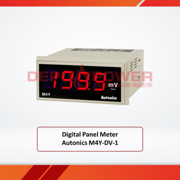 AUTONICS Digital Panel Meter M4Y-DV-1