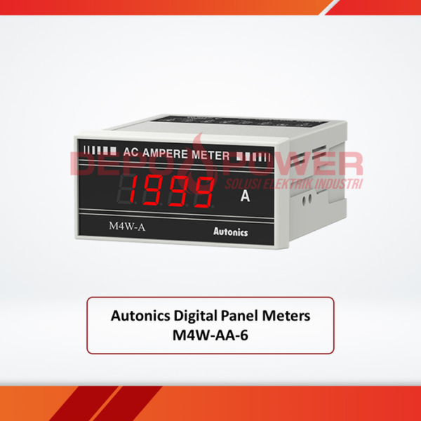 Autonics Digital Panel Meters M4W-AA-6
