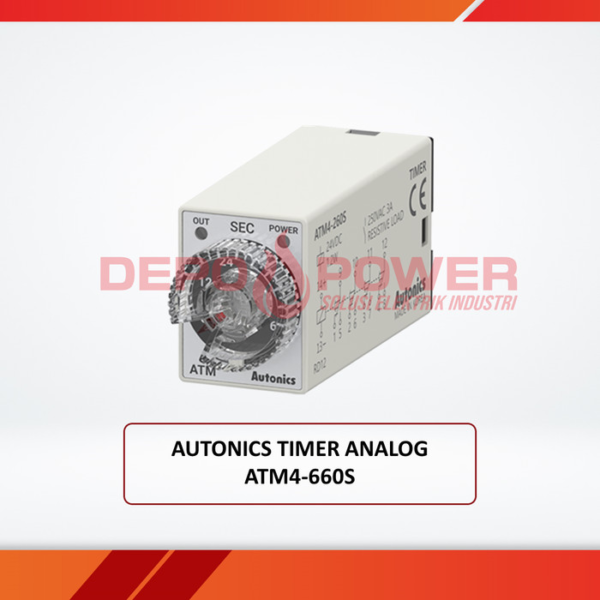 AUTONICS TIMER ANALOG  ATM4-660S