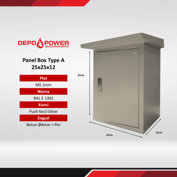 Panel Box Type A 25x25x12 - Image 3