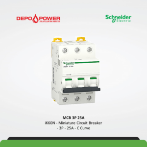 SCHNEIDER MCB 3P 25A IK60N A9K24325