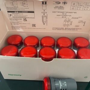 SCHNEIDER ROUND PILOT LIGHT XA2EVB4LC RED / WARNA MERAH