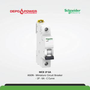 SCHNEIDER MCB 1P 6A iK60N A9K27106