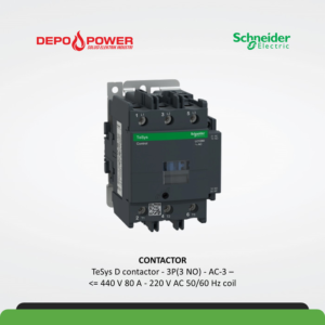 SCHNEIDER CONTACTOR LC1D80M7