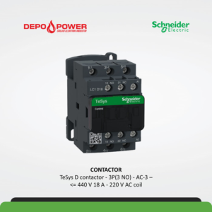 SCHNEIDER CONTACTOR LC1D18M7