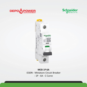 SCHNEIDER MCB 1P 6A IC60N A9F74106