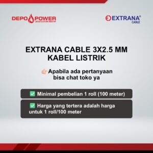 EXTRANA CABLE NYM 3X2,5MM