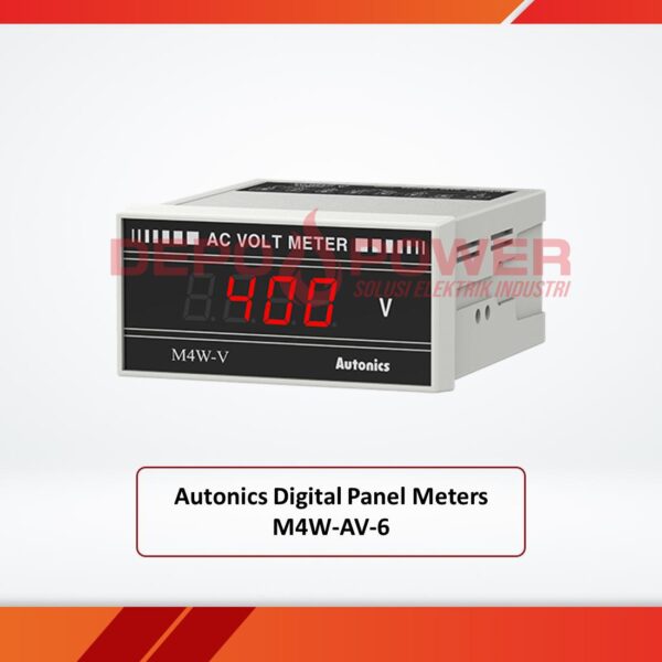 Autonics Digital Panel Meters M4W-AV-6