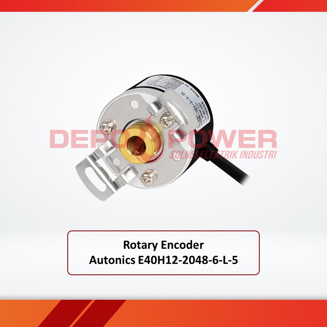 AUTONICS Rotary Encoder E40H12-2048-6-L-5