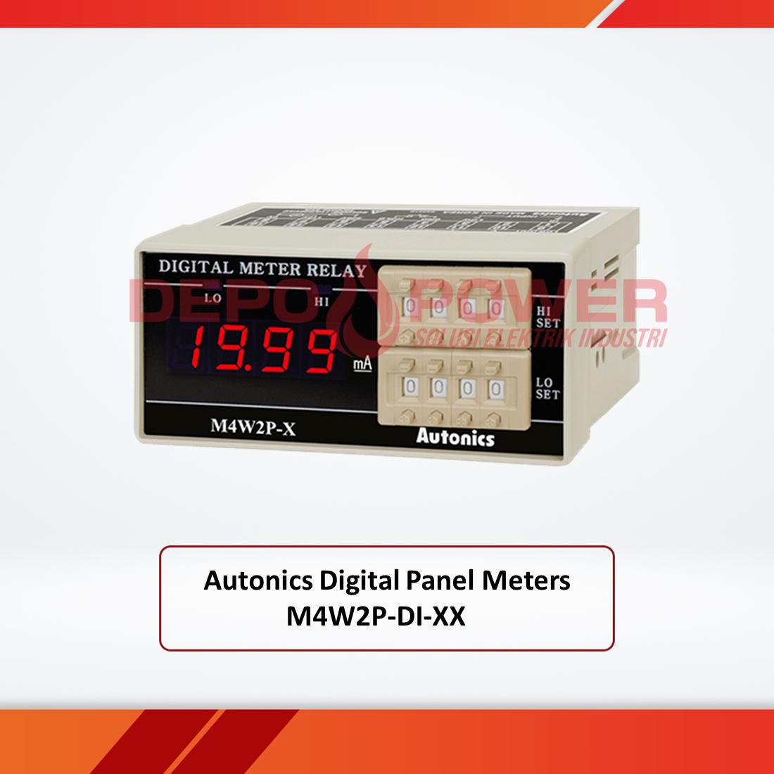 Autonics Digital Panel Meters M4W2P-DI-XX