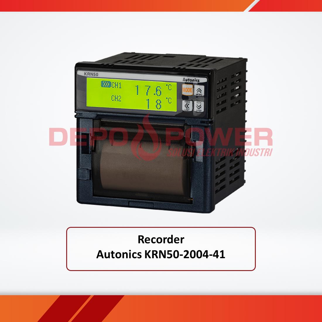AUTONICS Recorder KRN50-2004-41