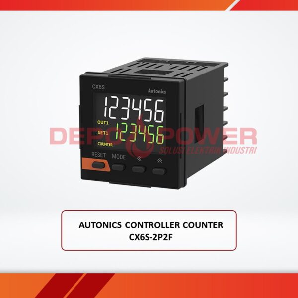 AUTONICS CONTROLLER COUNTER CX6S-2P2F