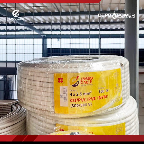JEMBO CABLE NYM 4X2,5MM KABEL LISTRIK - Gambar 2