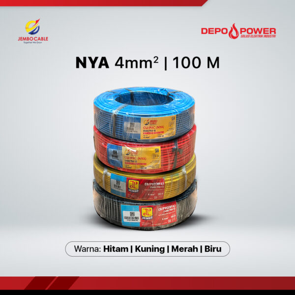 JEMBO CABLE NYA 4MM-100M