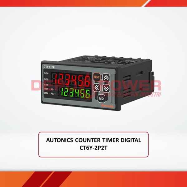 AUTONICS COUNTER TIMER DIGITAL CT6Y-2P2T