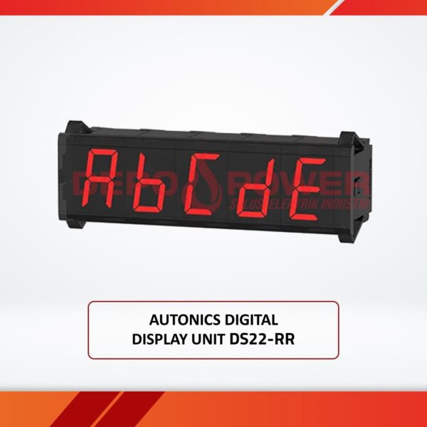 AUTONICS DIGITAL DISPLAY UNIT DS22-RR