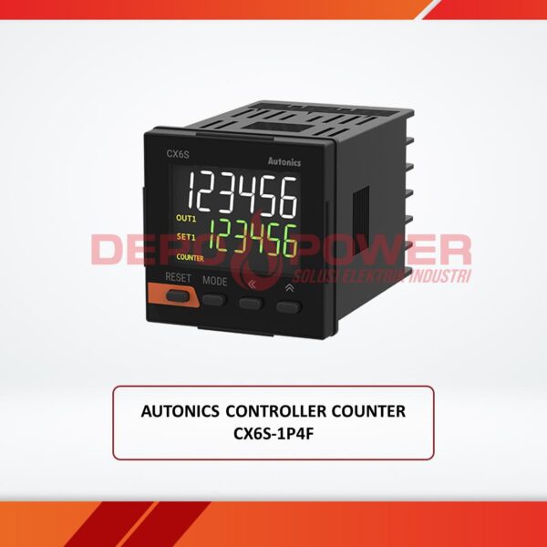 AUTONICS CONTROLLER COUNTER CX6S-1P4F