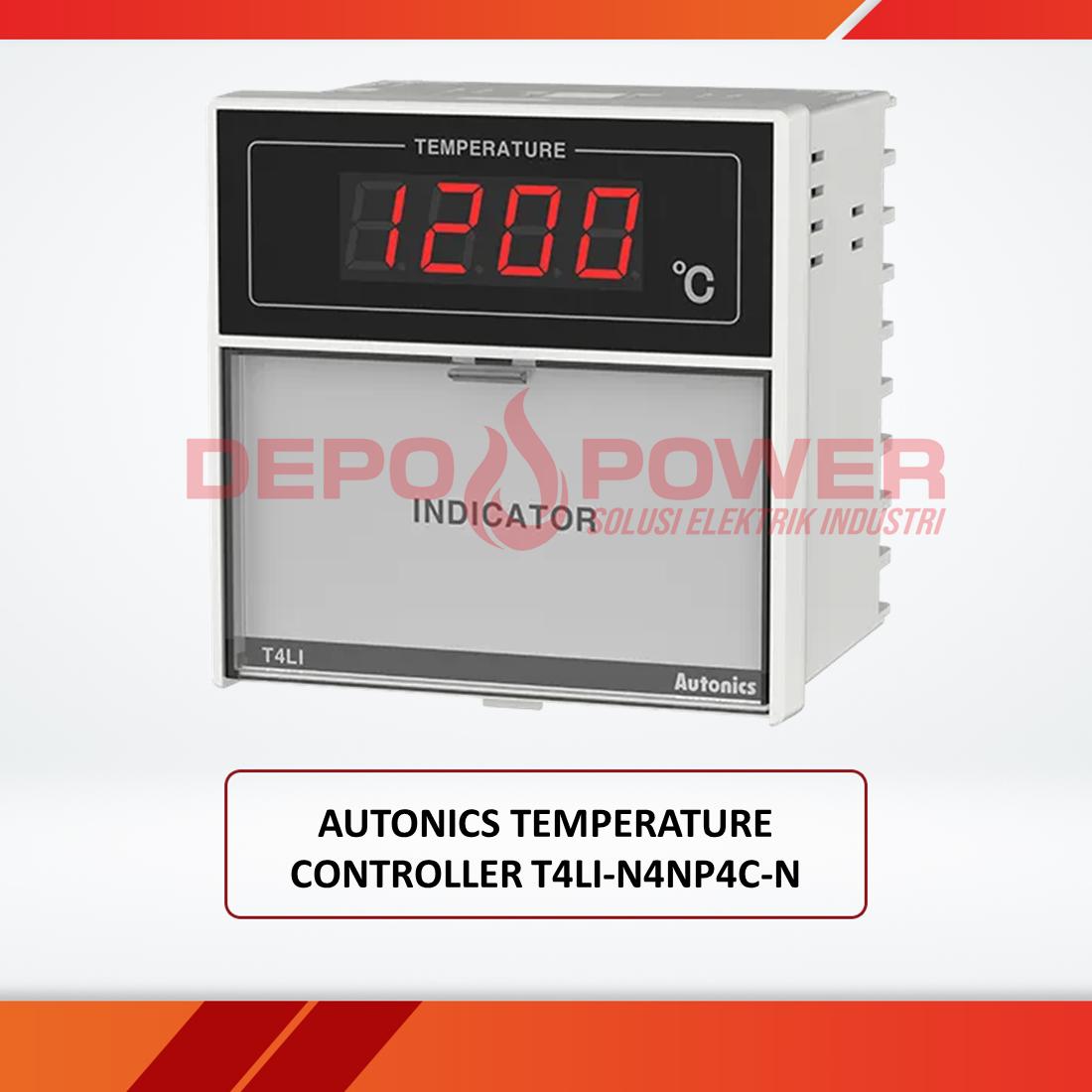 AUTONICS TEMPERATURE CONTROLLER T4LI-N4NP4C-N