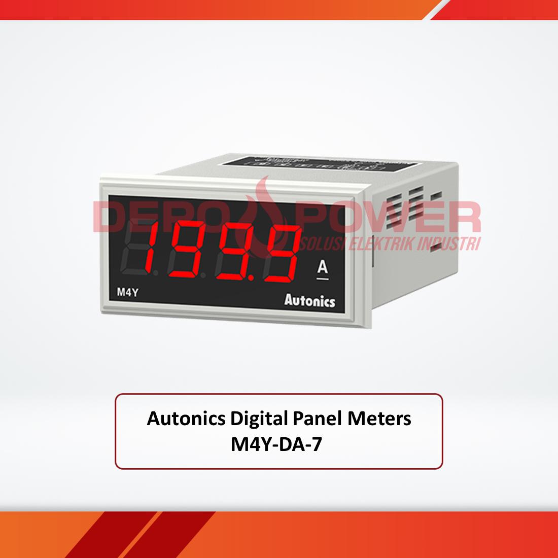 Autonics Digital Panel Meters M4Y-DA-7