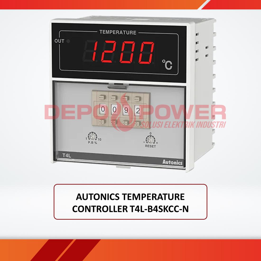 AUTONICS TEMPERATURE CONTROLLER T4L-B4SKCC-N