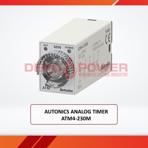 AUTONICS ANALOG TIMER  ATM4-230M